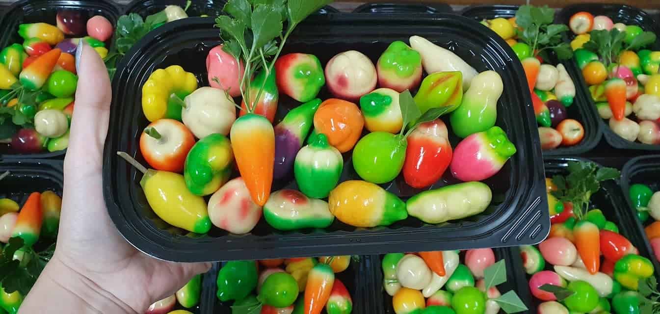 Bánh đậu xanh trái cây Huế