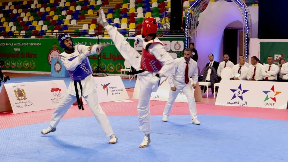 Moroccan Taekwondo Championship 2023 Under 87kg Final Taekwondo ...