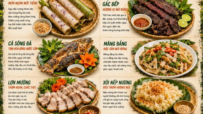 đặc sản Hoà Bình